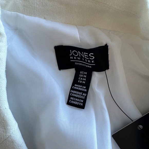 Jones New York Linen Blend Blazer - Picture 5 of 6